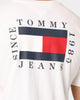 Tommy Jeans TJM Box Flag T-Shirt White