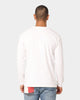 Tommy Jeans TJM Box Flag Long Sleeve T-Shirt White