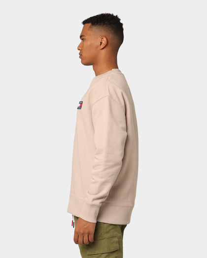 Tommy Jeans Tommy Badge Crewneck Soft Beige