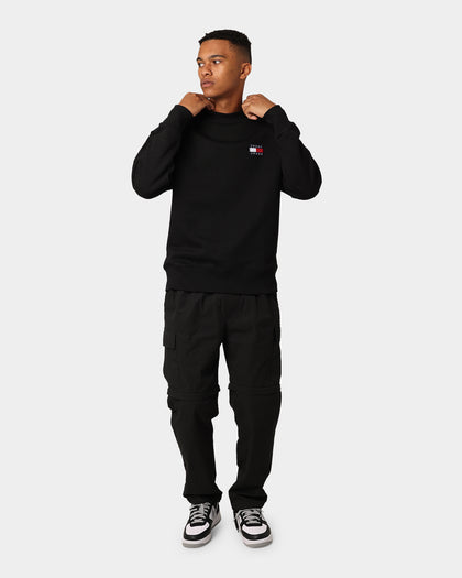 Tommy Jeans Tommy Badge Crewneck Black