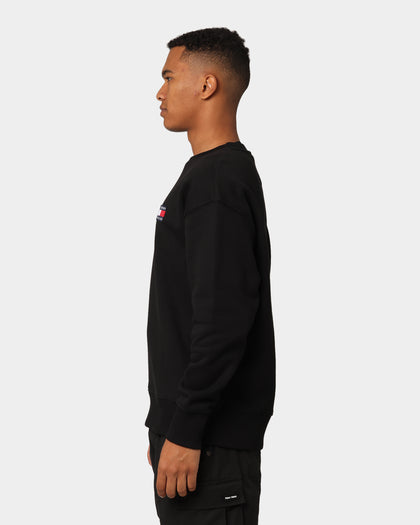 Tommy Jeans Tommy Badge Crewneck Black