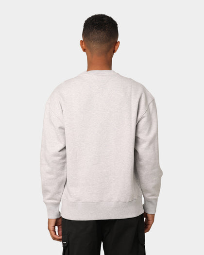 Tommy Jeans Tommy Badge Crewneck Silver Grey Heather