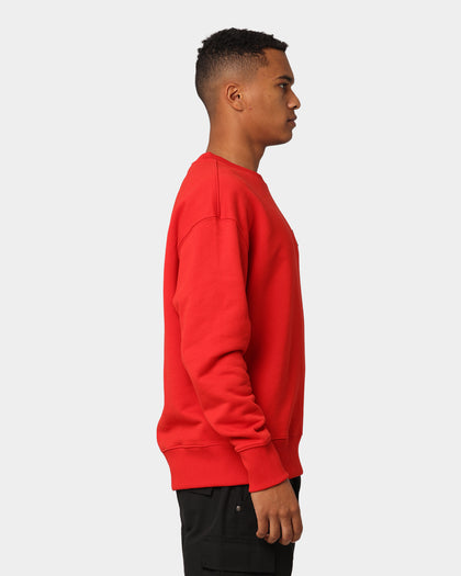 Tommy Jeans Tommy Badge Crewneck Deep Crimson