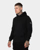 Calvin Klein Monogram Sleeve Badge Hoodie Black