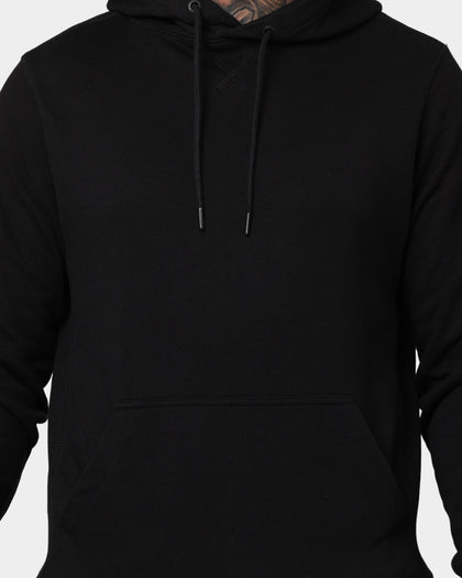 Calvin Klein Monogram Sleeve Badge Hoodie Black