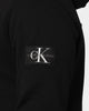 Calvin Klein Monogram Sleeve Badge Hoodie Black