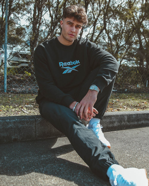 Reebok Classics Vector Crew Sweatshirt Black