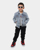 EN ES Kid's Realest Denim Jacket Light Blue Denim