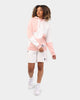 Russell Athletic Colour Blocked Hoodie Soy/Pink