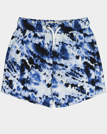 EN ES Kid's Let's Party Set Blue Tie Dye