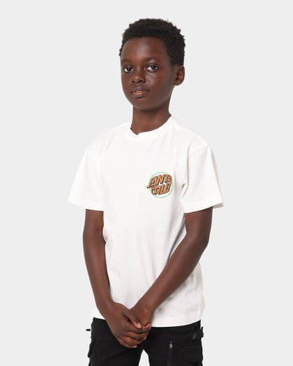 Santa Cruz Kid's Toxic Hand T-Shirt White