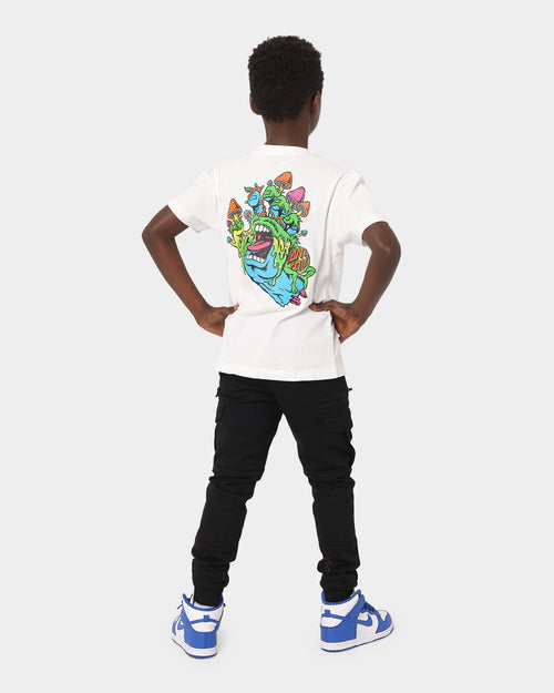 Santa Cruz Kid's Toxic Hand T-Shirt White