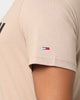 Tommy Jeans Centre Chest Tommy Graphic T-Shirt Soft Beige