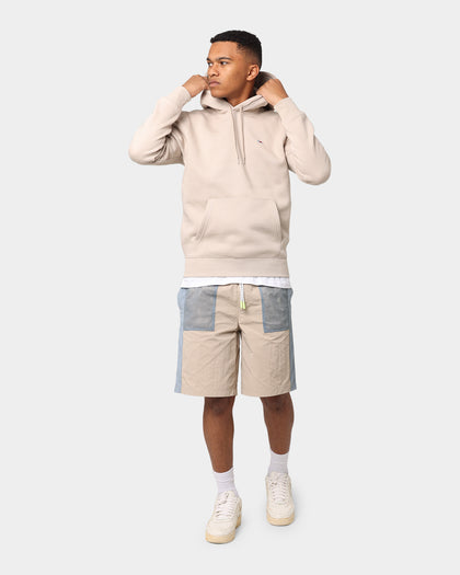 Tommy Jeans Regular Fleece Hoodie Soft Beige