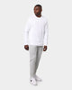 Tommy Jeans Tonal Corp Logo Crew White