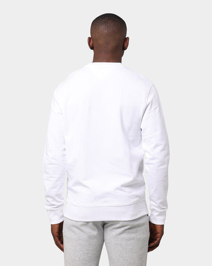 Tommy Jeans Tonal Corp Logo Crew White