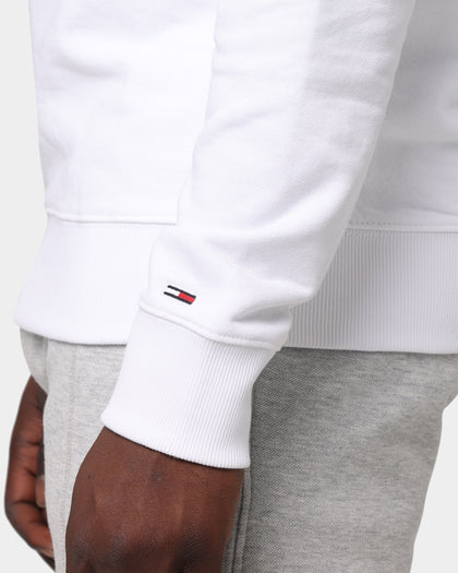 Tommy Jeans Tonal Corp Logo Crew White