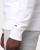 Tommy Jeans Tonal Corp Logo Crew White