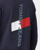 Tommy Jeans Vertical Tommy Logo Tee Twilight Navy