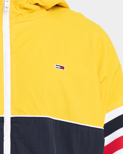 Tommy Jeans Colour Blocked Zip-Thru Jacket Twilight Navy/Yellow