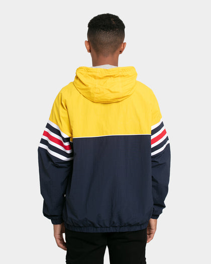 Tommy Jeans Colour Blocked Zip-Thru Jacket Twilight Navy/Yellow