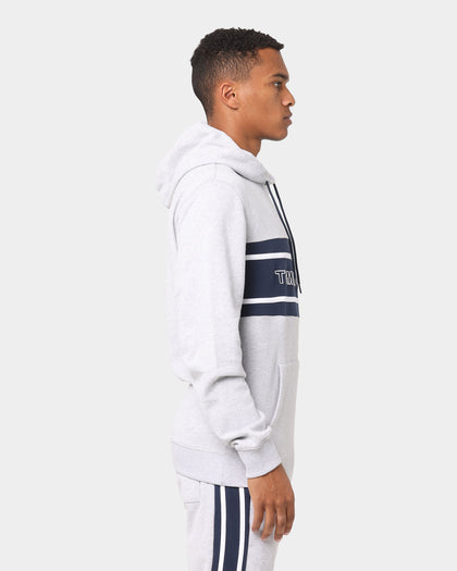 Tommy Jeans Pieced Band Logo Hoodie Light Grey Heather