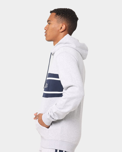 Tommy Jeans Pieced Band Logo Hoodie Light Grey Heather