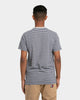 Tommy Jeans Stripe Tab T-Shirt Twilight Navy/Light Grey Heather
