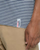 Tommy Jeans Stripe Tab T-Shirt Twilight Navy/Light Grey Heather