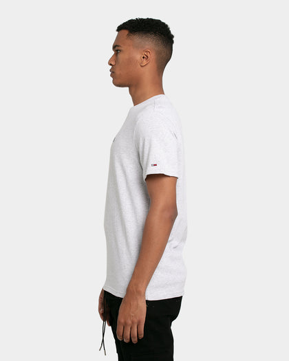 Tommy Jeans Timeless 1 T-Shirt Silver Grey Heather
