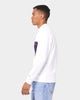 Tommy Jeans Band Mock Neck Crewneck White Multi-coloured