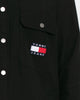 Tommy Jeans Faded Flag Overshirt Black
