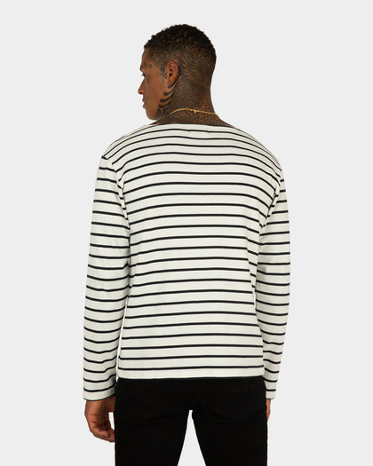 XXIII Paris Stripe Long Sleeve T-Shirt Black/White