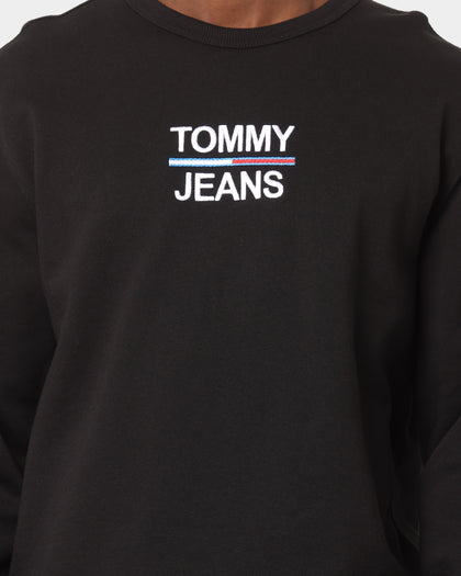 Tommy Jeans Essential Crewneck Black
