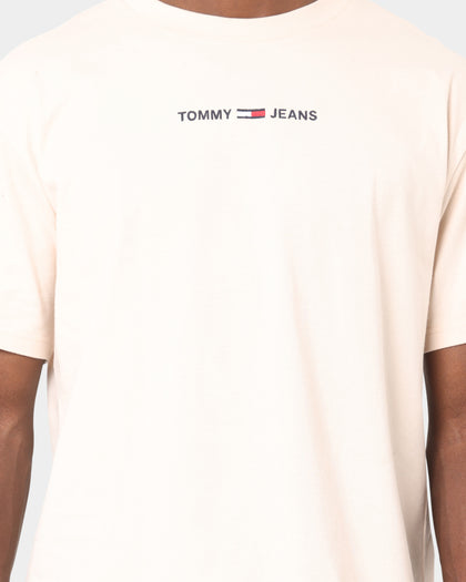 Tommy Jeans Small Text T-Shirt Smooth Stone