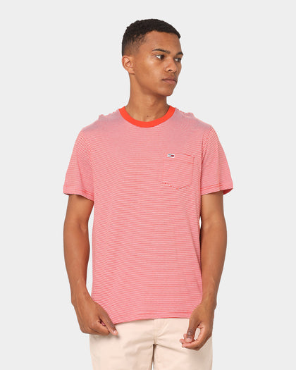 Tommy Jeans Regular Stripe Pocket T-Shirt Horizon / Multi