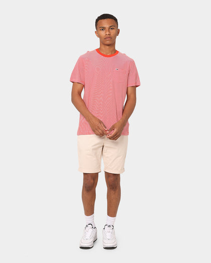 Tommy Jeans Regular Stripe Pocket T-Shirt Horizon / Multi