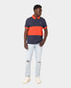 Tommy Jeans Colour Blocked Polo Shirt Twilight Navy