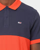 Tommy Jeans Colour Blocked Polo Shirt Twilight Navy