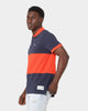Tommy Jeans Colour Blocked Polo Shirt Twilight Navy