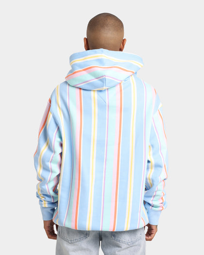 Tommy Jeans Stripe Hoodie Light Powdery Blue