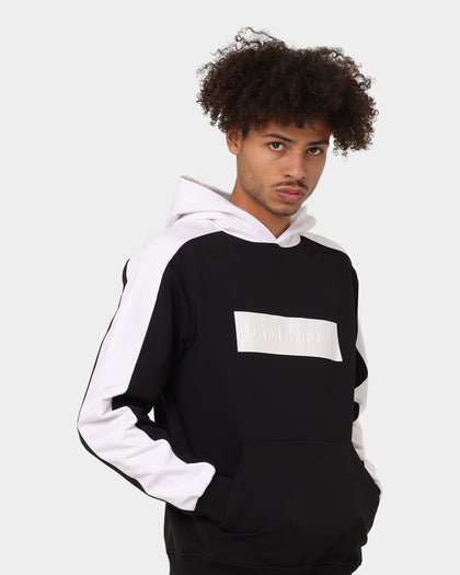 Calvin Klein Blocking Logo Hoodie Black