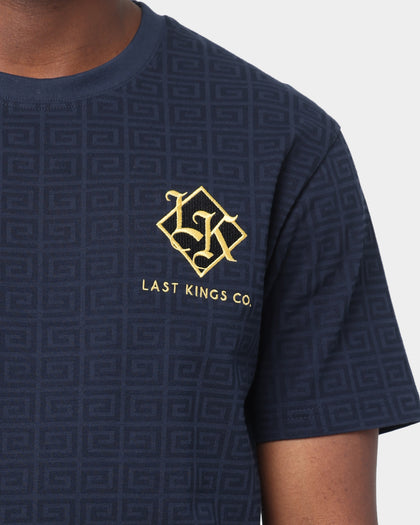 Last Kings The Throne Short Sleeve T-Shirt Navy
