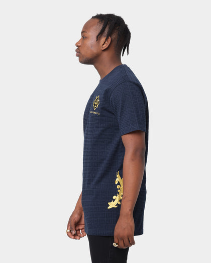 Last Kings The Throne Short Sleeve T-Shirt Navy