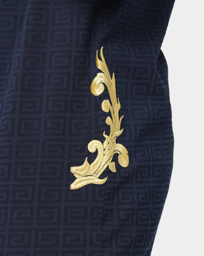 Last Kings The Throne Short Sleeve T-Shirt Navy