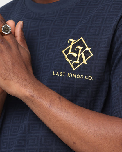 Last Kings The Throne Short Sleeve T-Shirt Navy