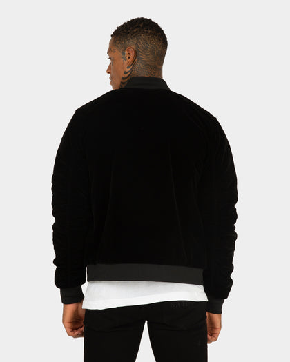 XXIII North Velour Bomber Black