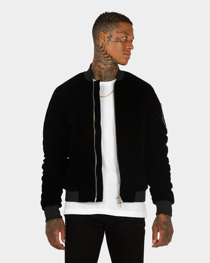 XXIII North Velour Bomber Black