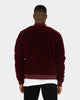 XXIII North Velour Bomber Burgundy