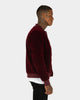 XXIII North Velour Bomber Burgundy